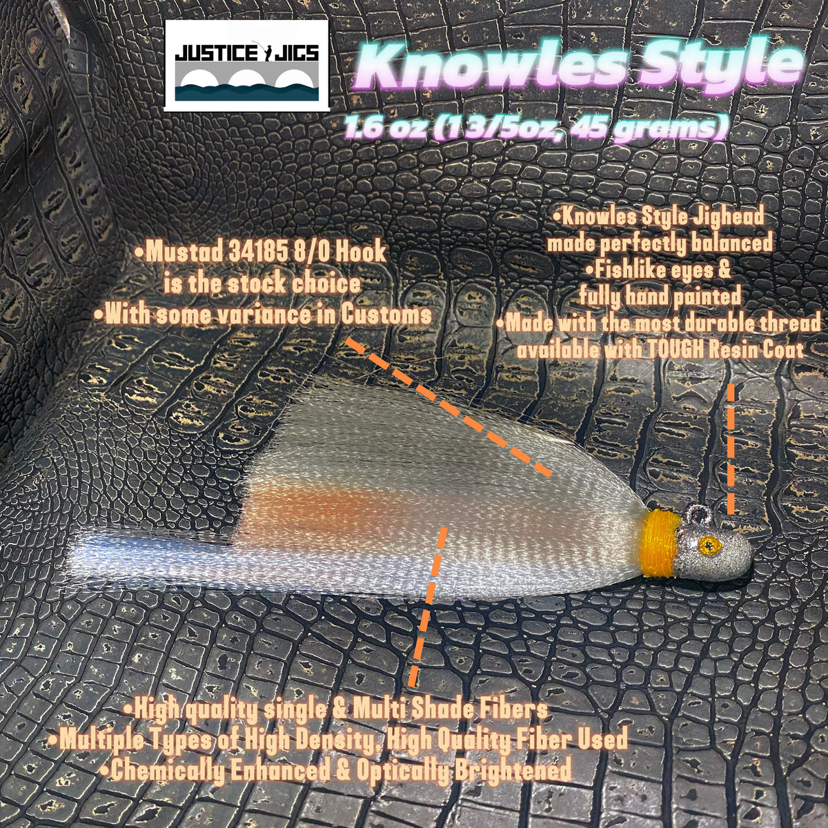Knowles 1.6 oz Flairhawk “EXOTIC” Patterns